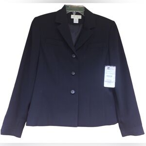 NWT Worthington Navy Blue Suit Jacket sz 8P